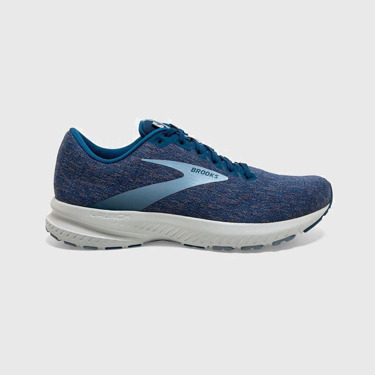 Brooks Launch 7 Mens Road Running Shoes - Blue - Philippines (095241MDK)